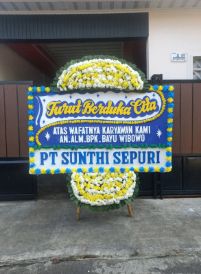 Papan Bunga Duka di Dahu