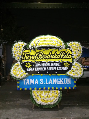 Papan Bunga Duka di Dahu